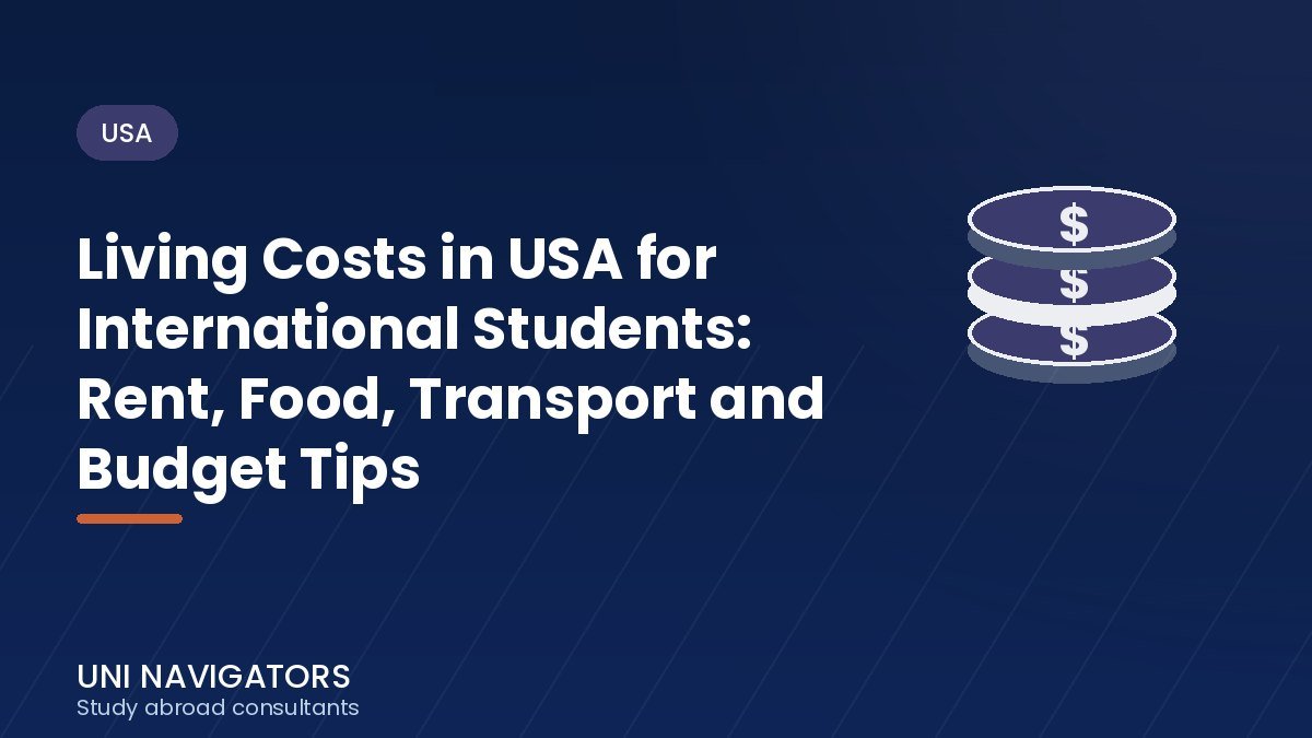 Living Costs in USA for International Students: Rent, Food, Transport and Budget Tips
