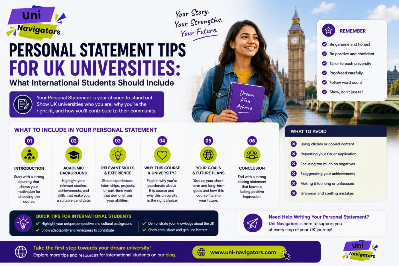 Personal Statement Tips for UK Universities: What International Students Should Include