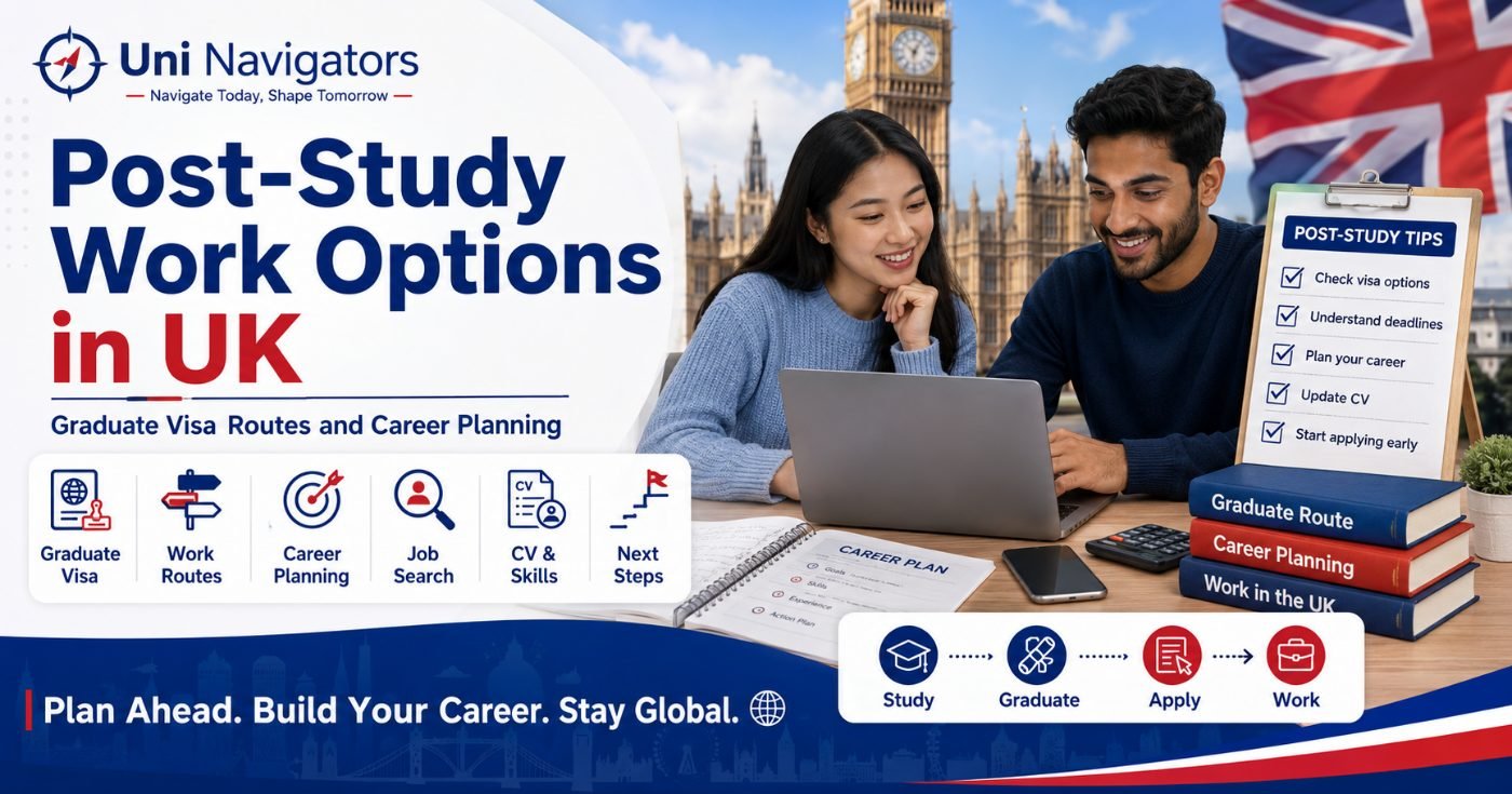 Post-Study Work Options in UK: Graduate Visa Routes and Career Planning