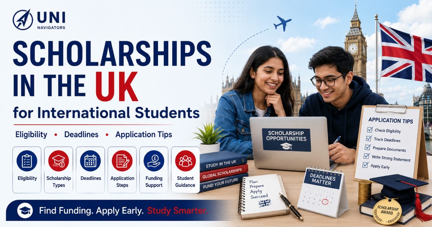 Scholarships in UK for International Students: Eligibility, Deadlines and Application Tips