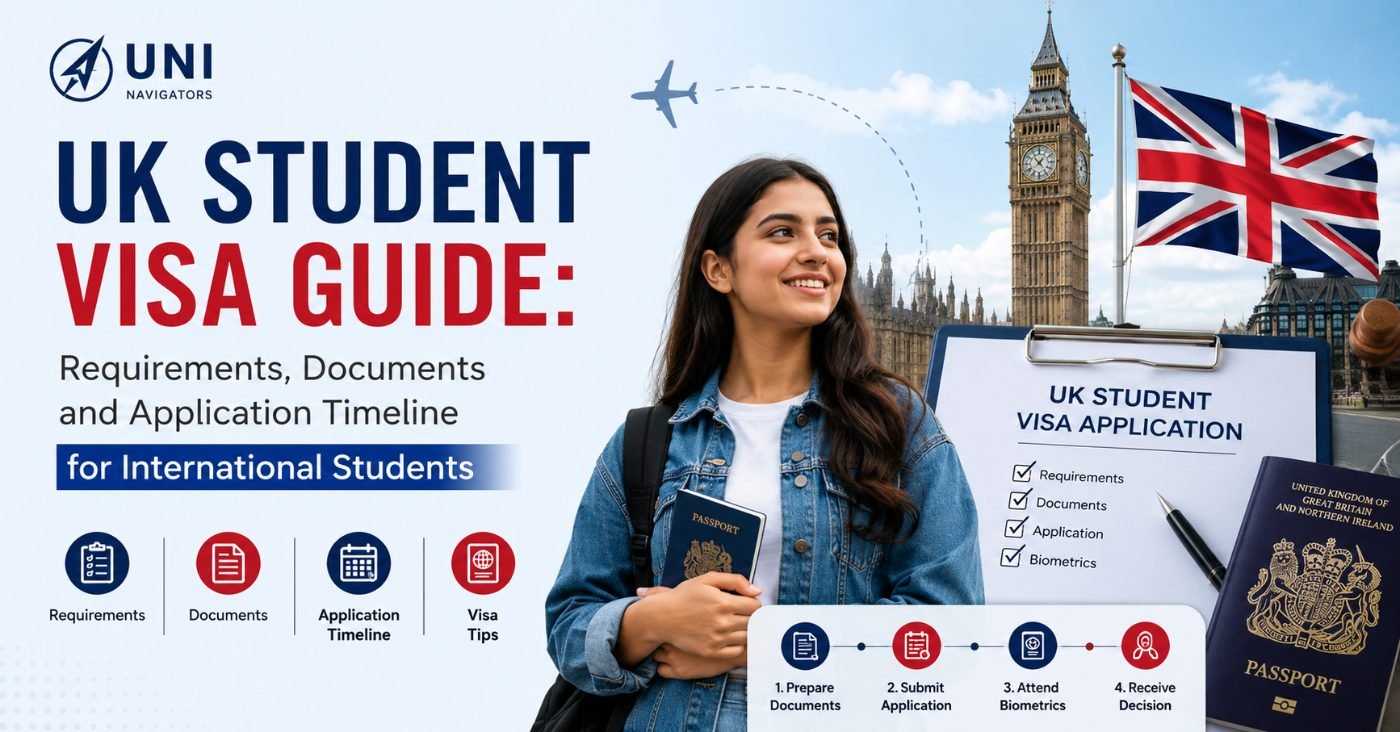 UK Student Visa Guide: Requirements, Documents and Application Timeline for International Students