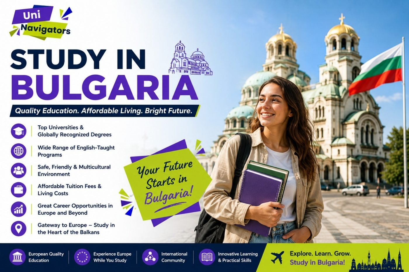 Why Study in Bulgaria? Top Reasons International Students Choose Bulgaria for Higher Education