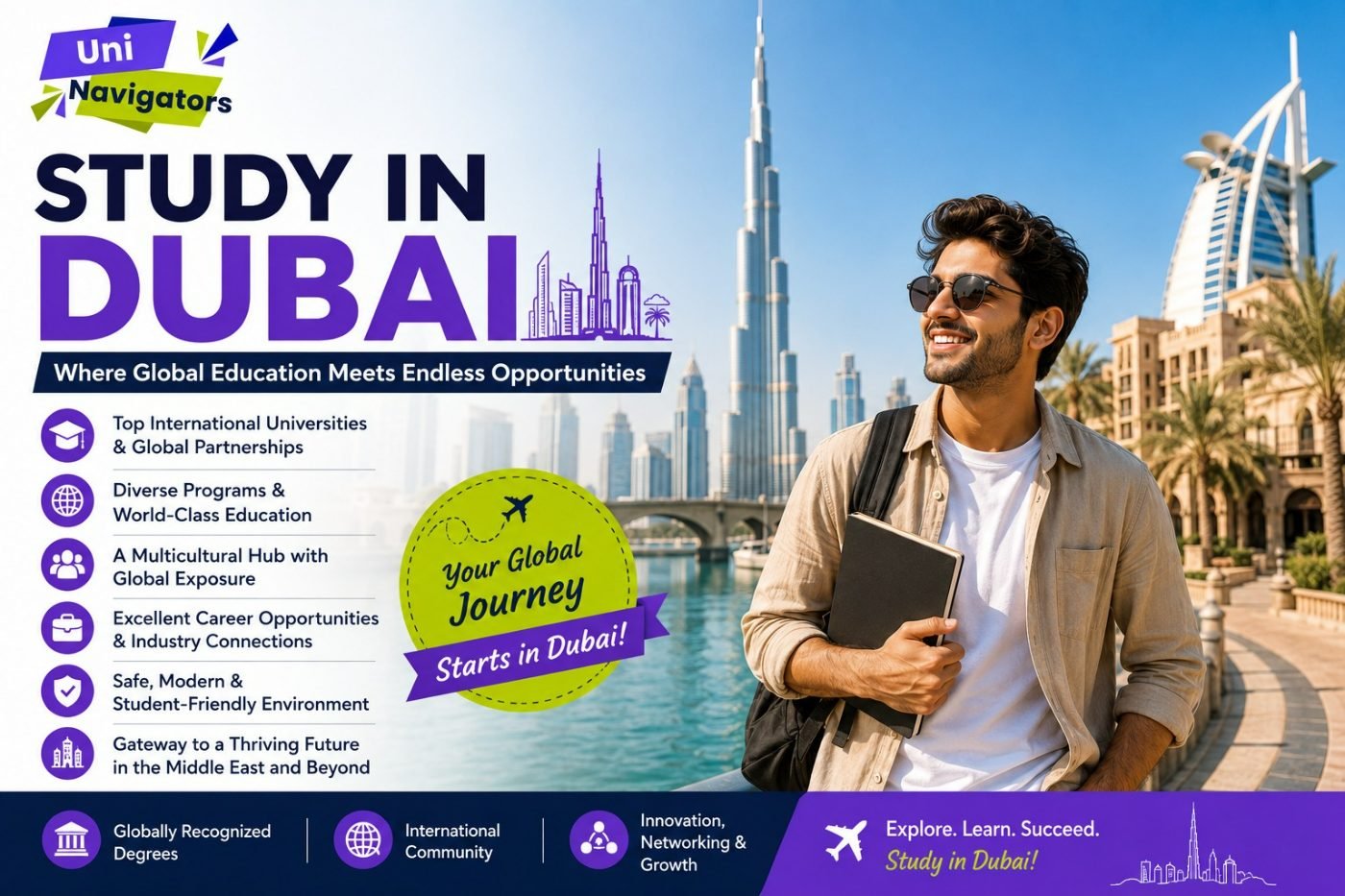 Why Study in Dubai? Top Reasons International Students Choose Dubai for Higher Education