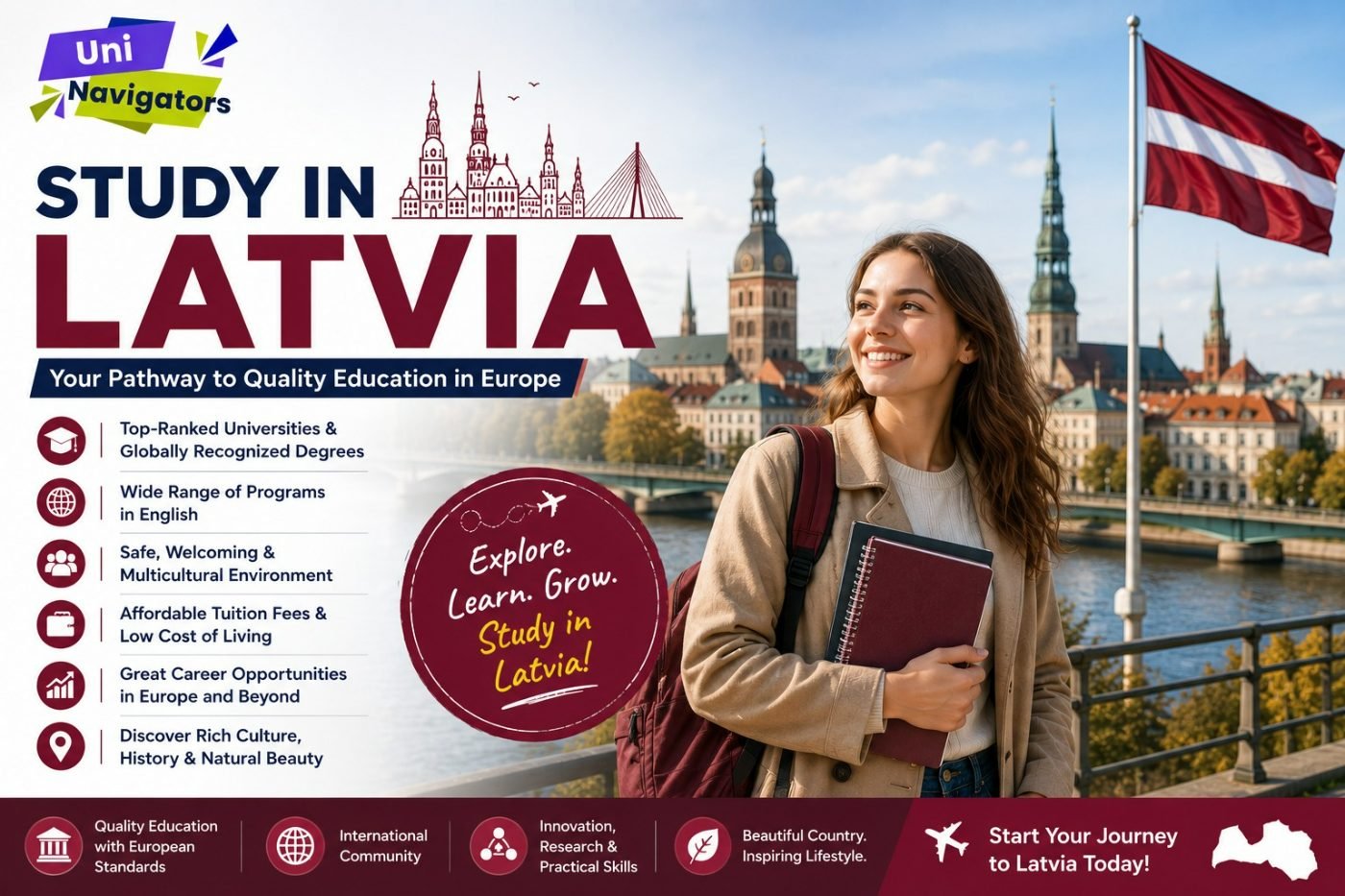 Why Study in Latvia? Top Reasons International Students Choose Latvia for Higher Education