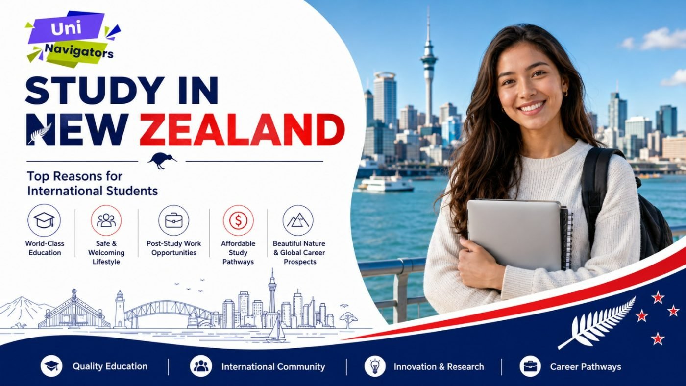 Why Study in New Zealand? Top Reasons International Students Choose New Zealand for Higher Education