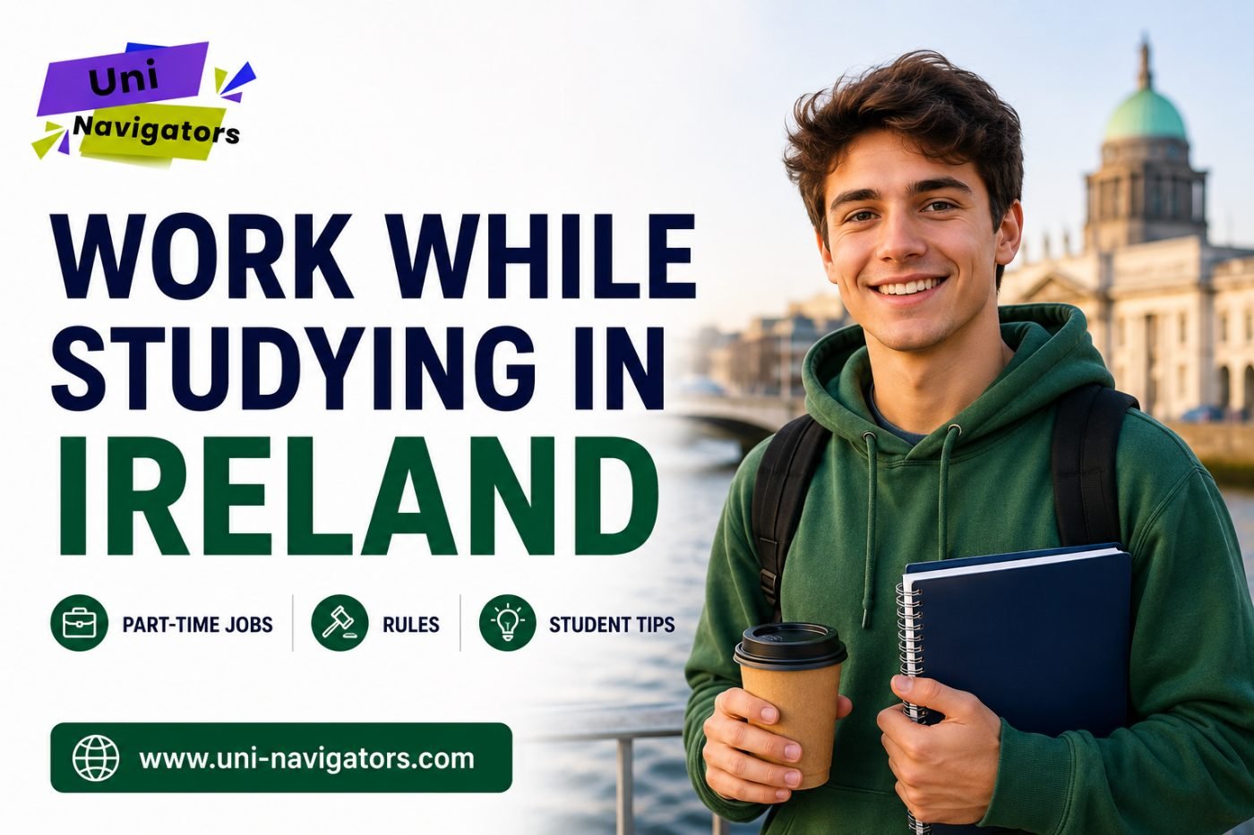 Work While Studying in Ireland: Part-Time Jobs, Rules and Student Tips