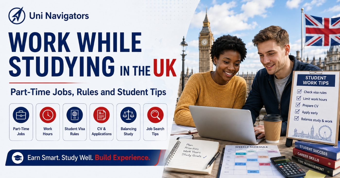 Work While Studying in UK: Part-Time Jobs, Rules and Student Tips